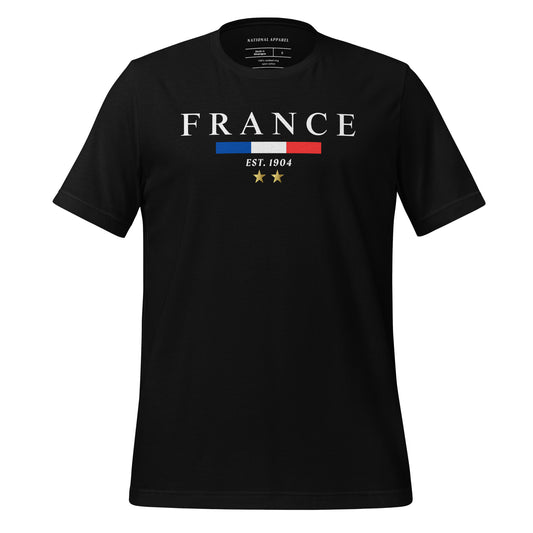 FRANCE EST. 1904 - Unisex t-shirt