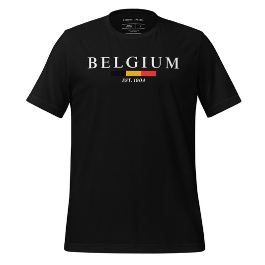 BELGIUM EST. 1904 - Unisex t-shirt
