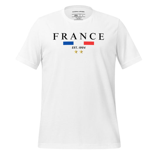 FRANCE EST. 1904 - Unisex t-shirt