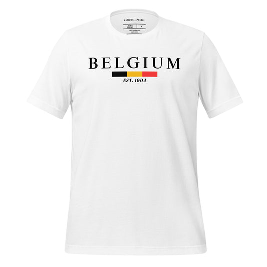 BELGIUM EST. 1904 - Unisex t-shirt